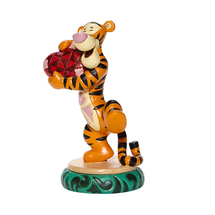 Heartfelt Hug - Tigger Holding Heart Figurine - Disney Traditons by Jim Shore