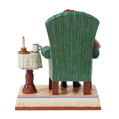 Twas the Night Before Christmas Santa Reading Figurine - by Jim Shore