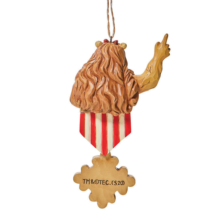 Cowardly Lion Courage (Hanging Ornament)