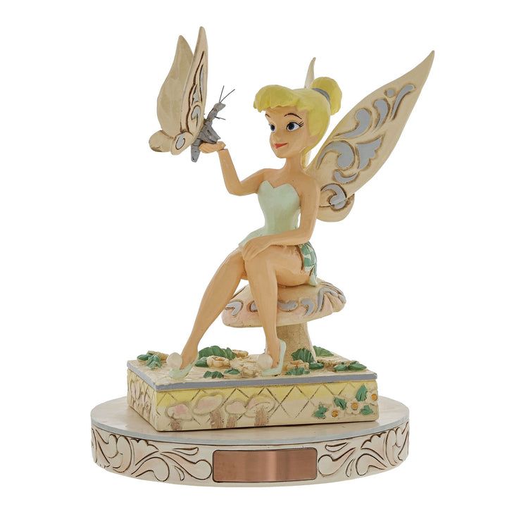 Passionate Pixie - White Woodland Tinkerbell Figurine- Disney Traditions by Jim Shore