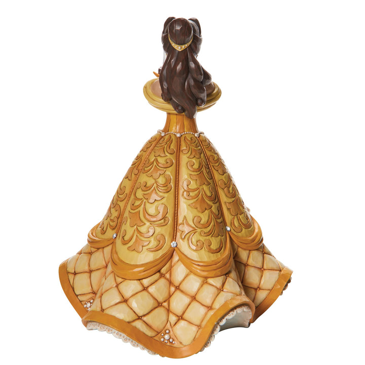 A Rare Rose (Belle Deluxe Figurine) - Disney Traditions by Jim Shore