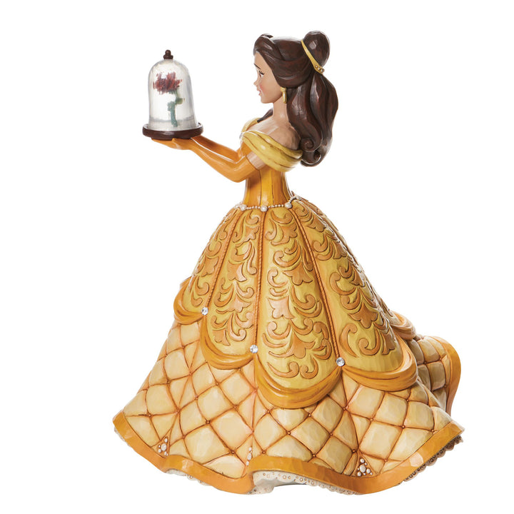 A Rare Rose (Belle Deluxe Figurine) - Disney Traditions by Jim Shore