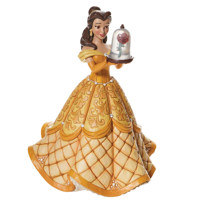 A Rare Rose (Belle Deluxe Figurine) - Disney Traditions by Jim Shore