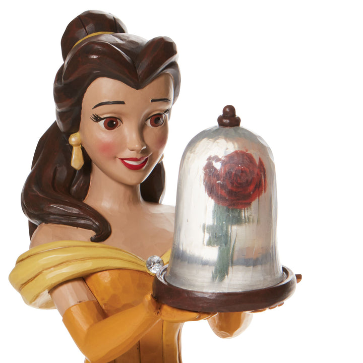 A Rare Rose (Belle Deluxe Figurine) - Disney Traditions by Jim Shore