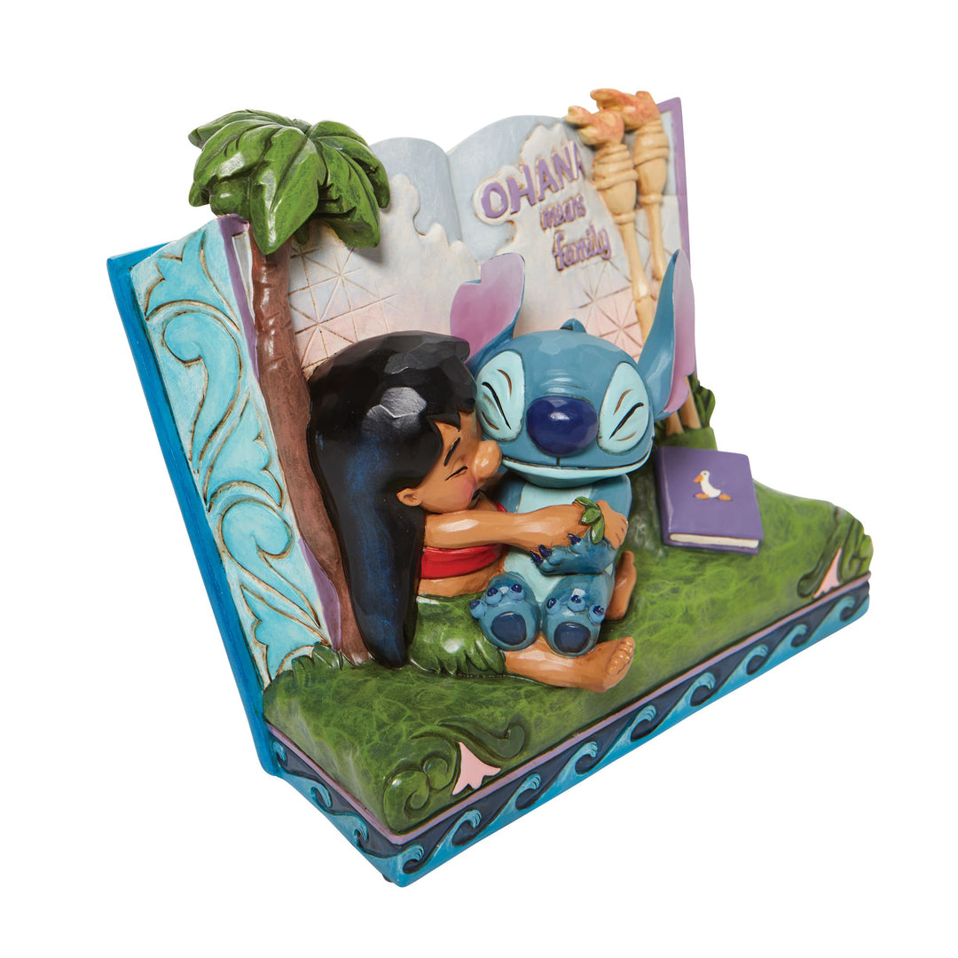 Lilo and Stitch Story Book Figurine - Disney Traditions by Jim Shore
