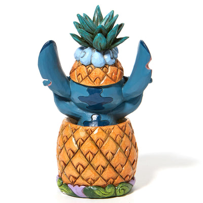 Pineapple Pal (Stitch in a Pineapple Figurine) - Disney Traditions by Jim Shore