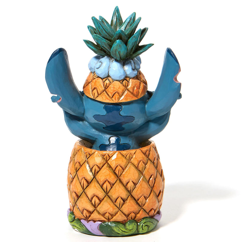 Pineapple Pal (Stitch in a Pineapple Figurine) - Disney Traditions by Jim Shore