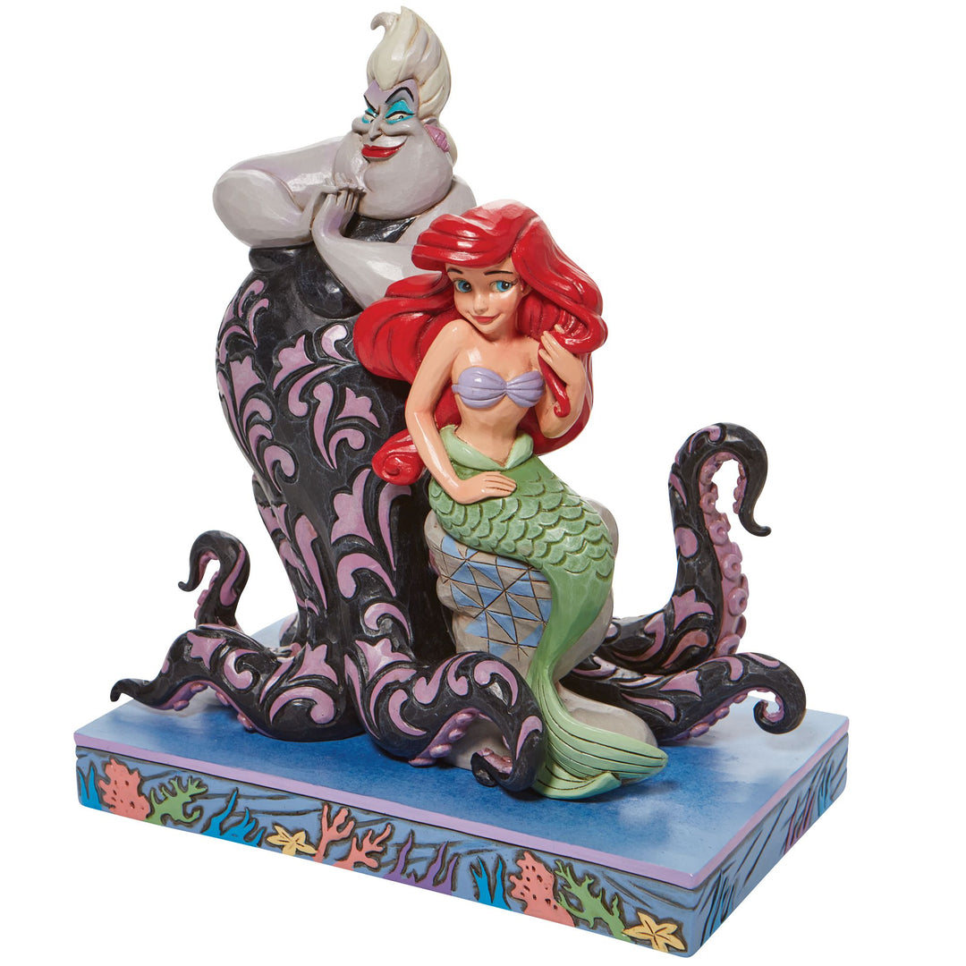 Ursula and Ariel Figurine - Disney Traditions by Jim Shore