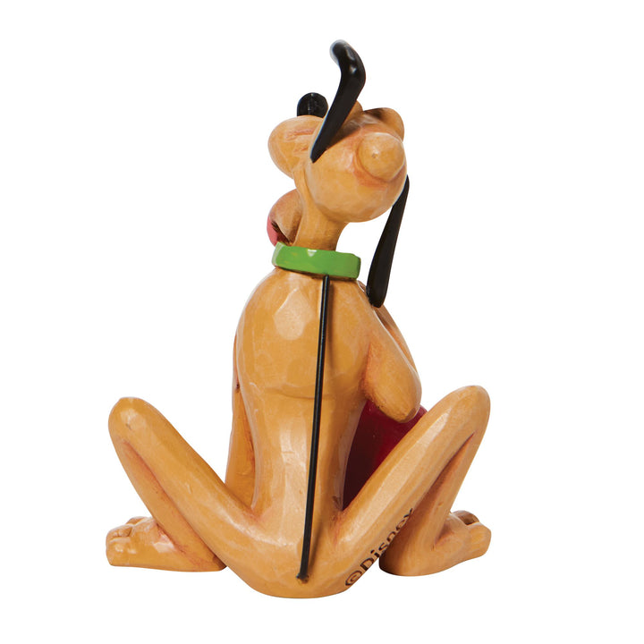 Pluto Heart Mini Figurine - Disney Traditions by Jim Shore