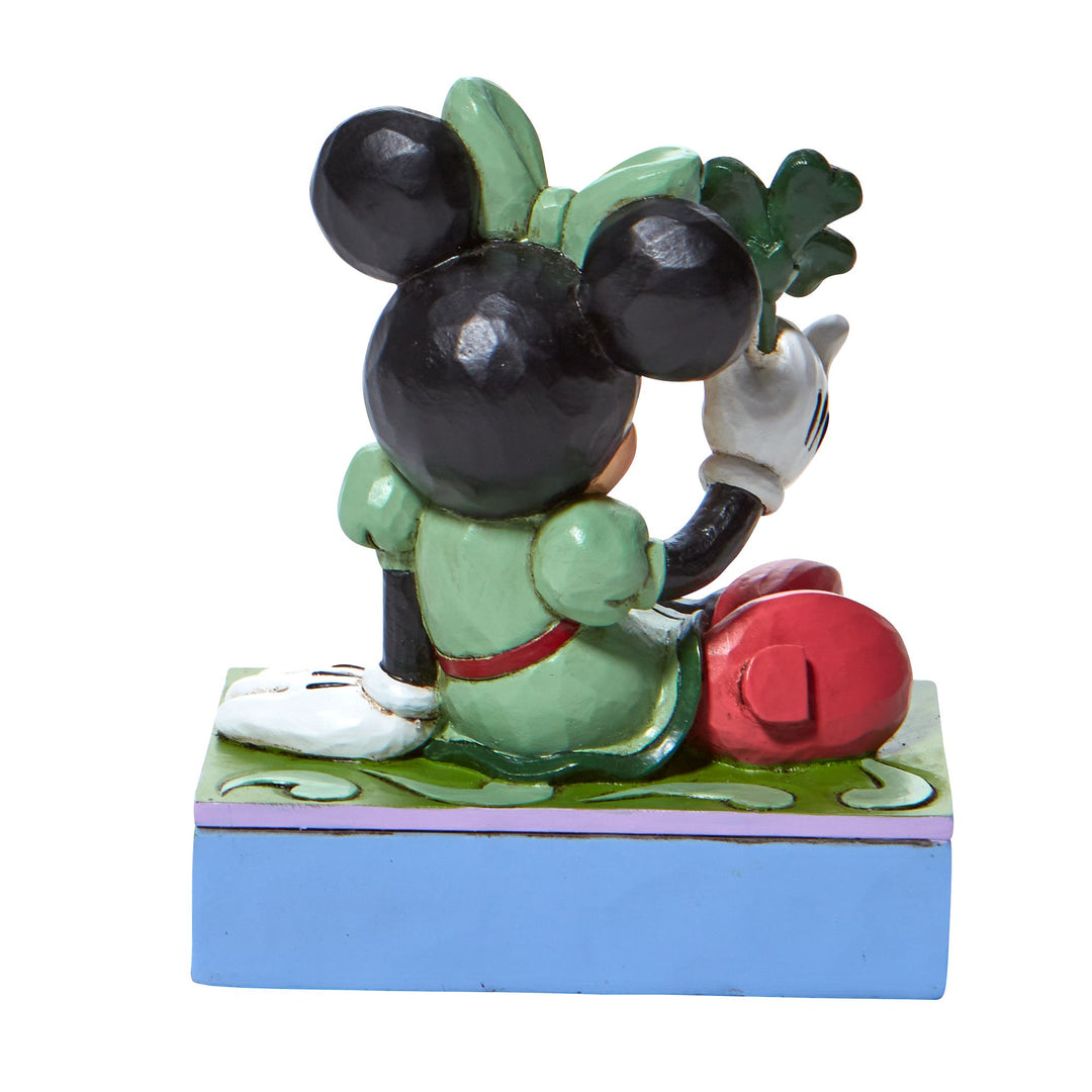 Shamrock Wishes (St. Patrick's Minnie Mouse Figurine) - Disney Traditions by JimShore