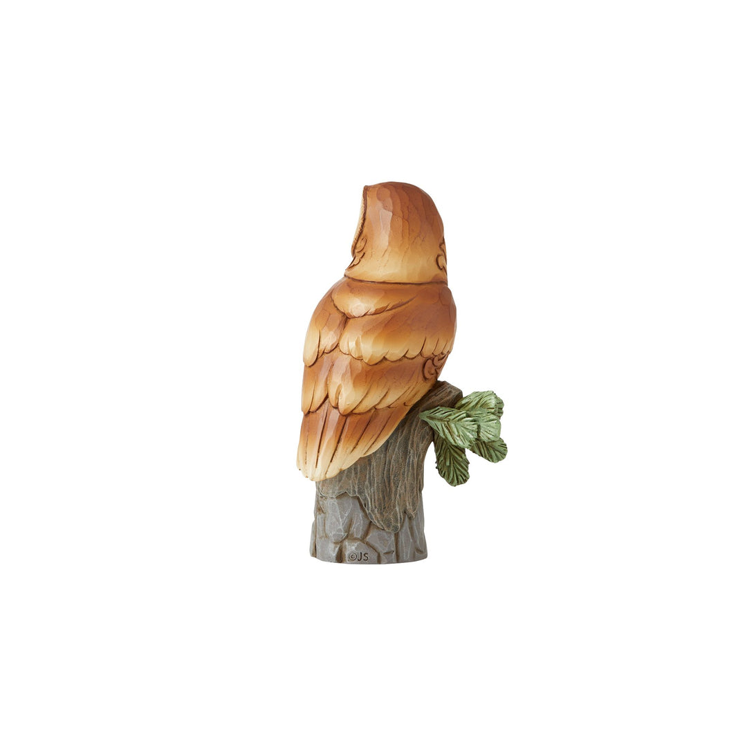 Woodland Wisdom (Barn Owl Figurine) - Heartwood Creek by Jim Shore