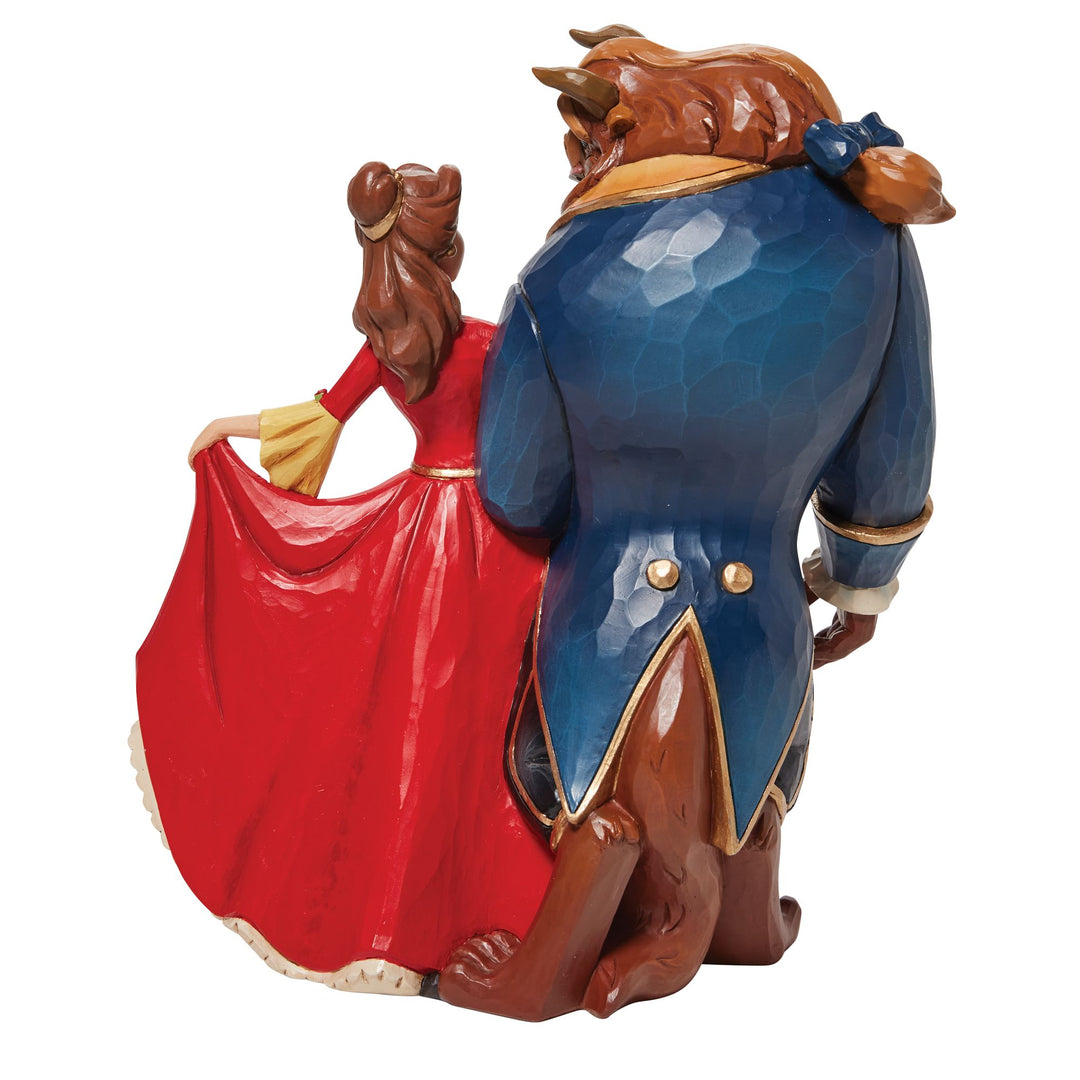 Beauty & the Beast Enchanted Christmas Figurine - Disney Traditions by Jim Shore