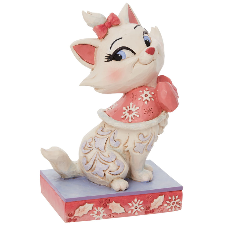 Marie Christmas Figurine - Disney Traditions by Jim Shore