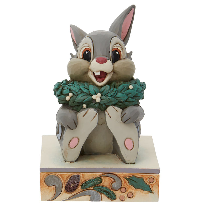 Thumper Christmas Figurine - Disney Traditions by Jim Shore