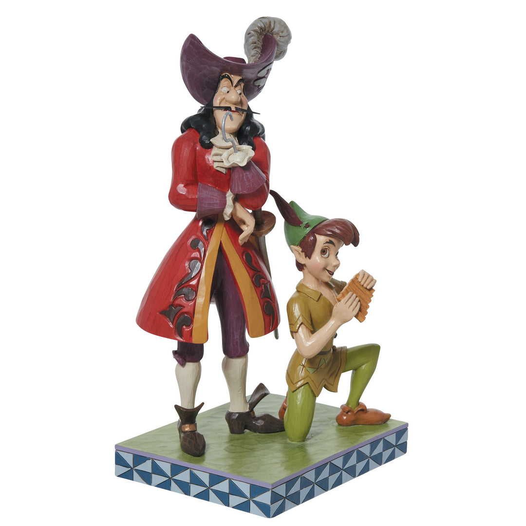 Peter Pan & Hook Figurine  - Disney Traditions by Jim Shore