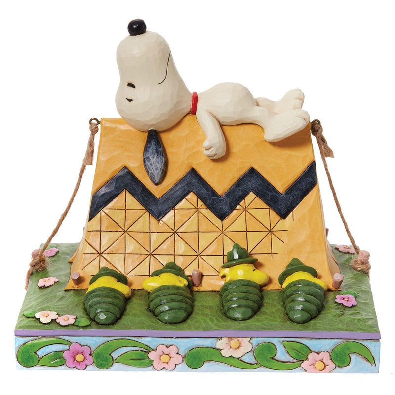 Snoopy and Woodstock Camping Figurine by Jim Shore - Jim Shore Designs UK