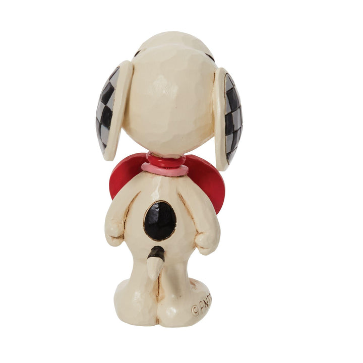 Snoopy Wearing Heart Sign Figurine by Jim Shore - Jim Shore Designs UK