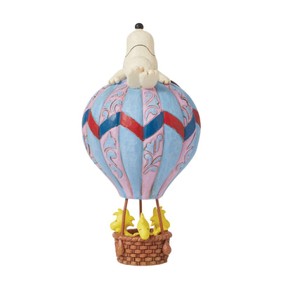 Snoopy on a Hot Air Balloon by Jim Shore - Jim Shore Designs UK