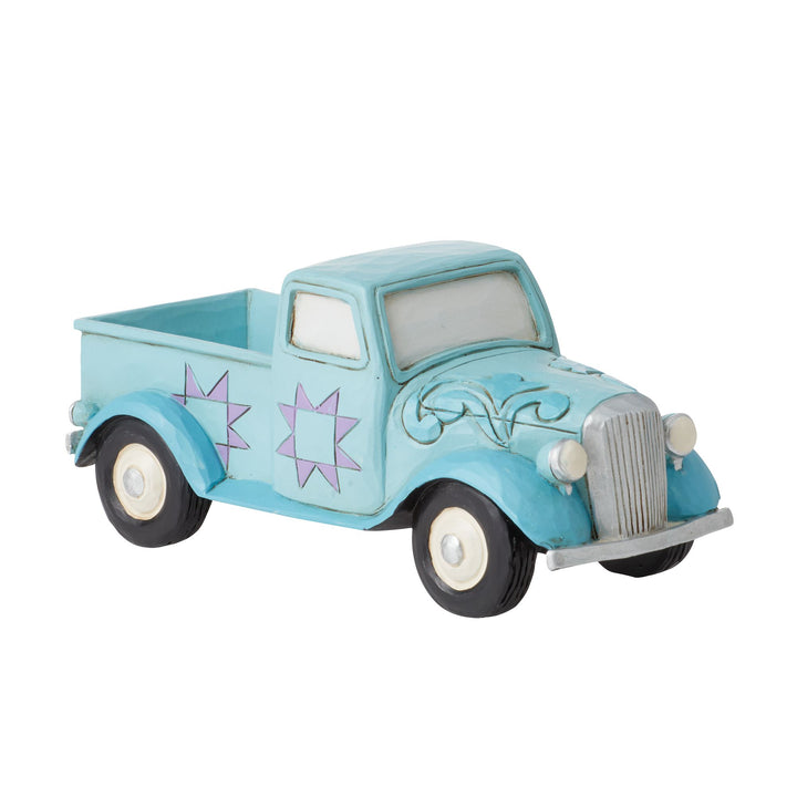 Blue Mini Pickup Figurine by Jim Shore