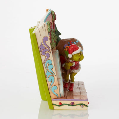 The Grinch Stealing Presents Storybook - The Grinch by Jim Shore - Jim Shore Designs UK
