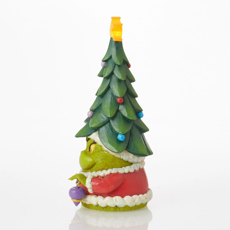 Grinch Gnome with Christmas Hat - The Grinch by Jim Shore - Jim Shore Designs UK