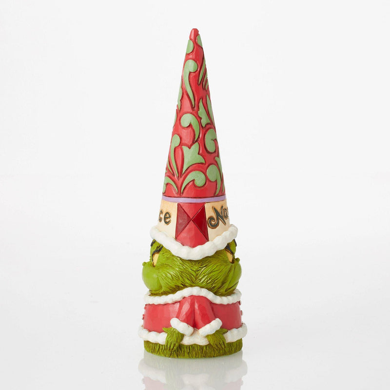 Two-Sided Naughty and Nice Grinch Gnome Figurine - The Grinch by Jim Shore - Jim Shore Designs UK
