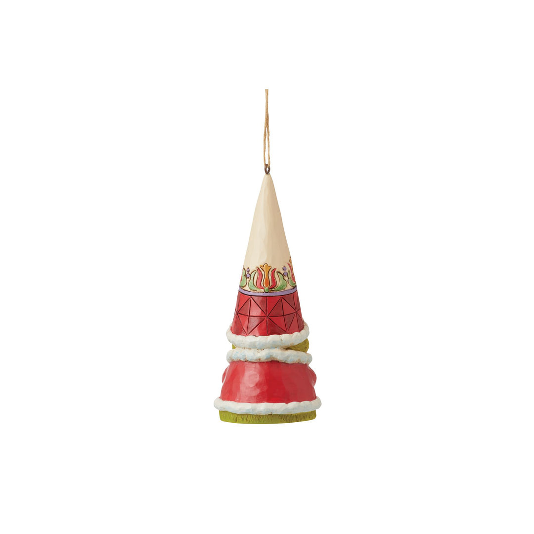 Grinch Gnome with Hands Clenched Hanging Ornament - The Grinch by Jim Shore