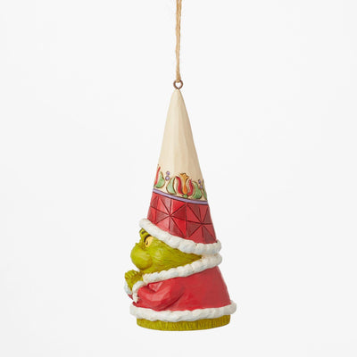 Grinch Gnome with Hands Clenched Hanging Ornament - The Grinch by Jim Shore - Jim Shore Designs UK