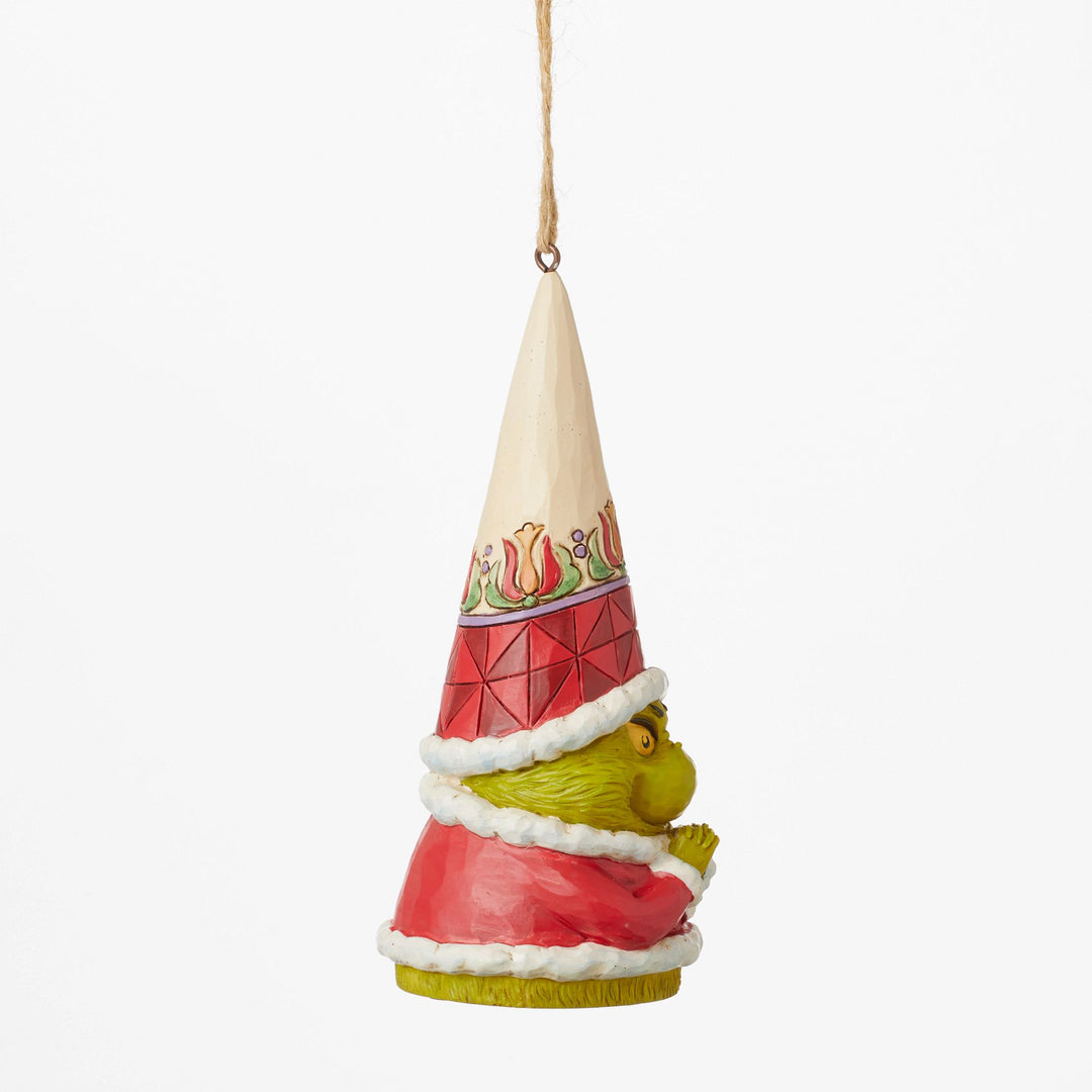 Grinch Gnome with Hands Clenched Hanging Ornament - The Grinch by Jim Shore