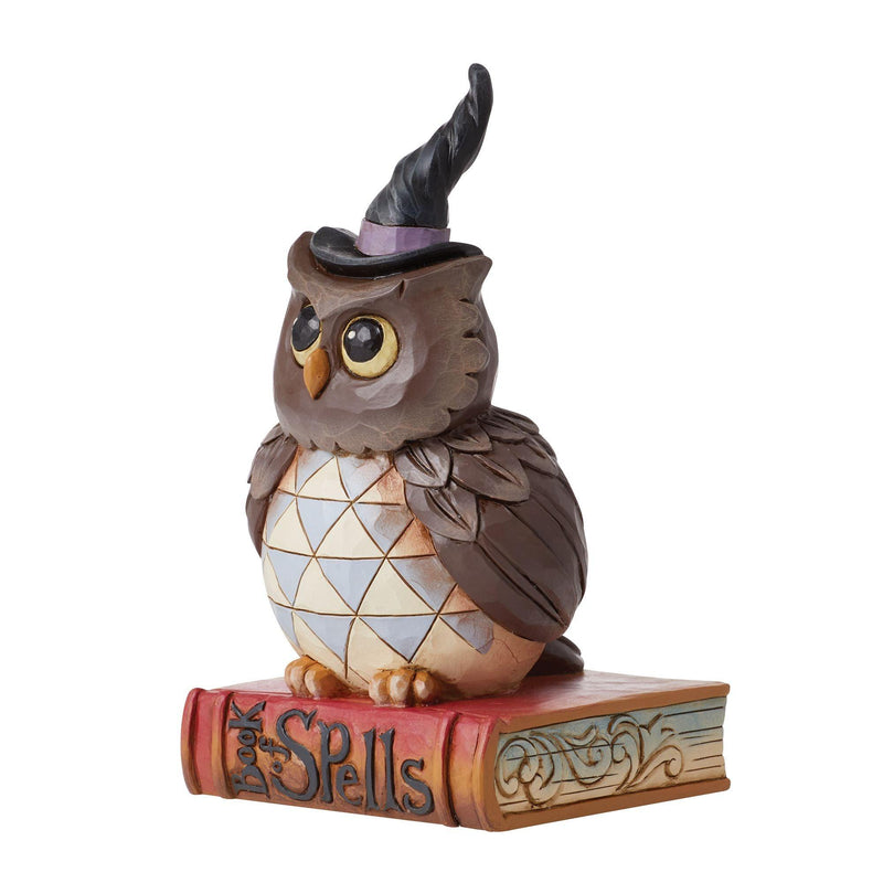 Owl Halloween Pint Figurine - Heartwood Creek by Jim Shore - Jim Shore Designs UK