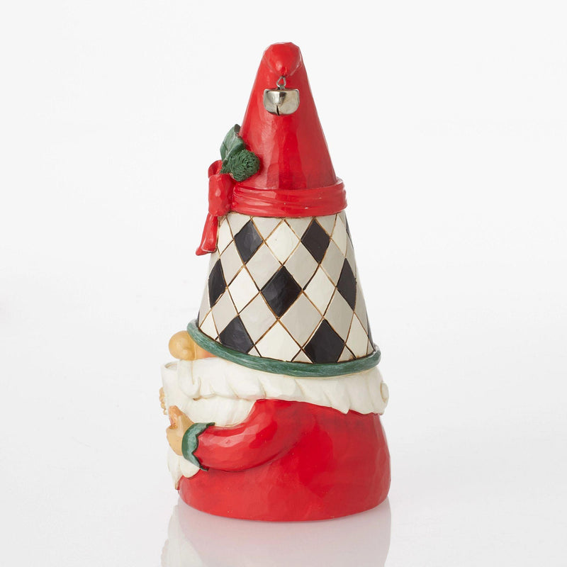 Highland Glen Gnome with Milk & Cookies Figurine - Heartwood Creek by Jim Shore - Jim Shore Designs UK