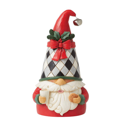 Highland Glen Gnome with Milk & Cookies Figurine - Heartwood Creek by Jim Shore - Jim Shore Designs UK