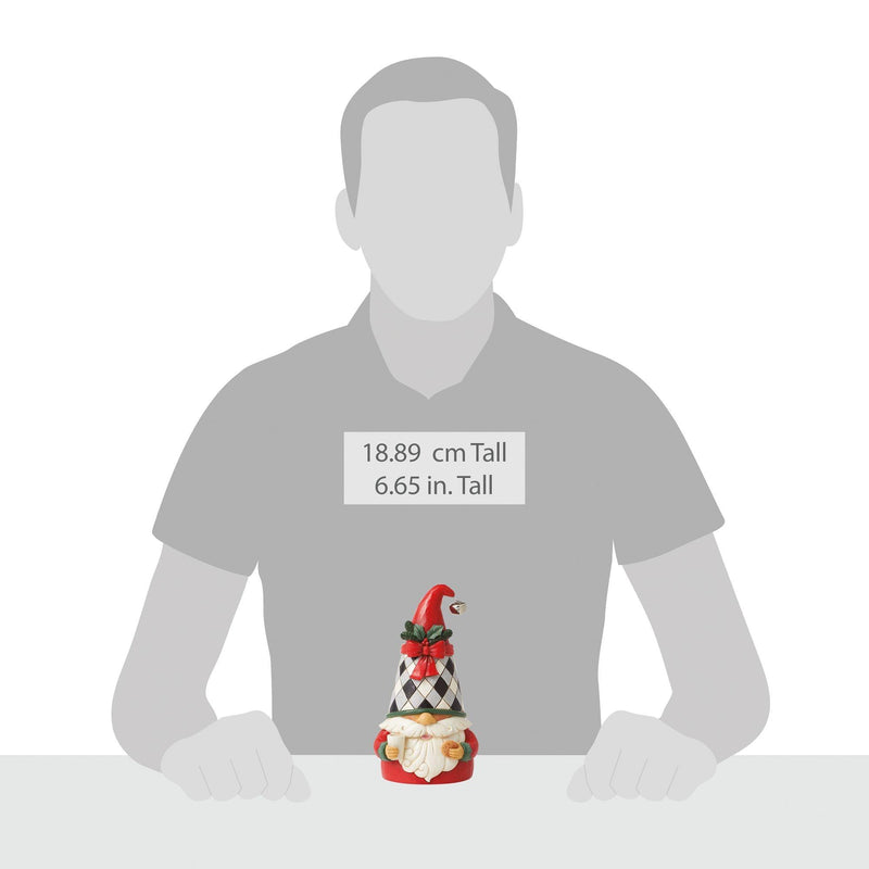 Highland Glen Gnome with Milk & Cookies Figurine - Heartwood Creek by Jim Shore - Jim Shore Designs UK