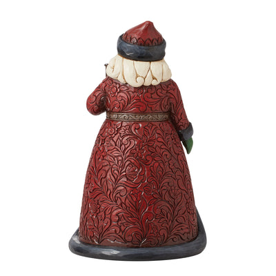 Holiday Manor Santa with Bells Figurine - Heartwood Creek by Jim Shore