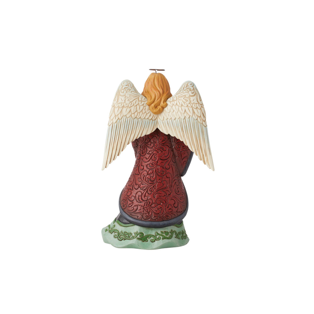 Holiday Manor Christmas Angel Figurine - Heartwood Creek by Jim Shore