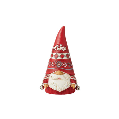 Gnome with Knit Textured Hat - Heartwood Creek by Jim Shore - Jim Shore Designs UK
