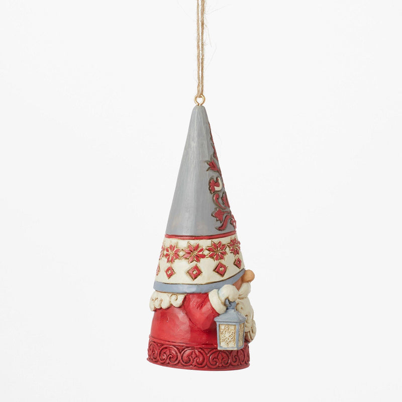 Gnome with Tree Hanging Ornament - Heartwood Creek by Jim Shore - Jim Shore Designs UK