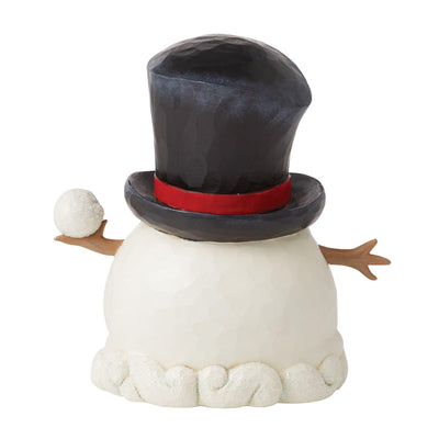 Snowman Gnome Figurine - Heartwood Creek by Jim Shore - Jim Shore Designs UK