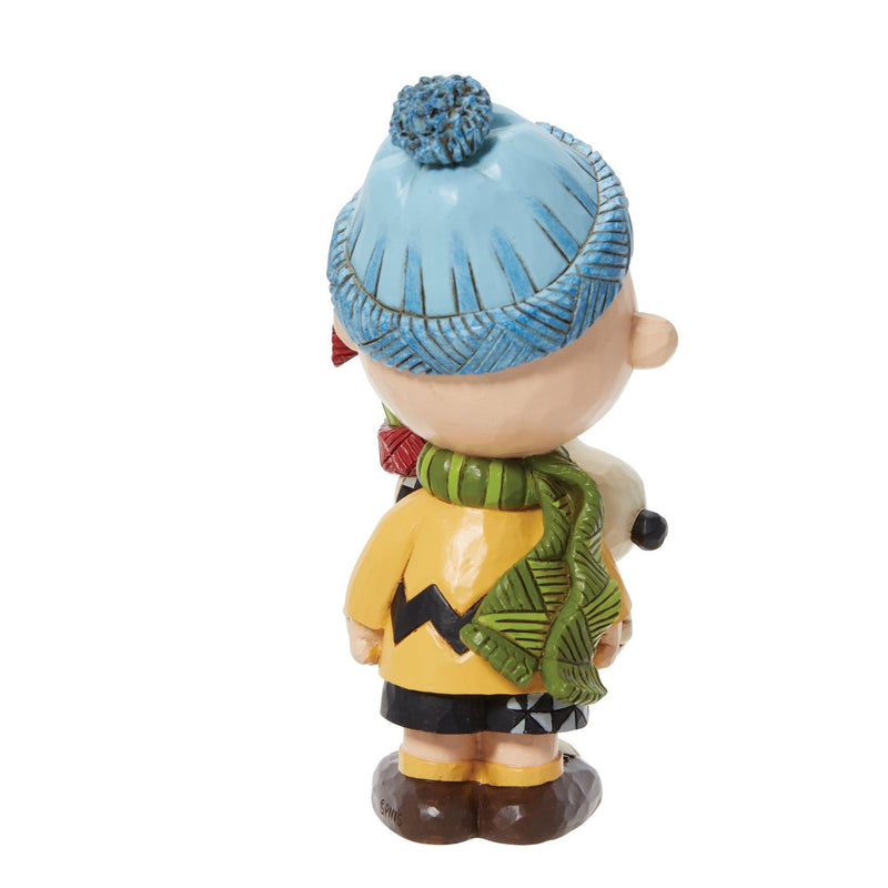 A Warm Hug (Snoopy and Charlie Brown Hugging Figurine) - Peanuts by Jim Shore - Jim Shore Designs UK