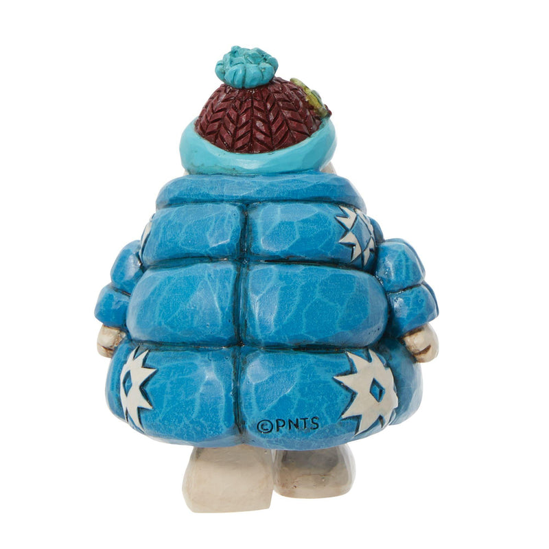 Snoopy in a Puffer Jacket Mini Figurine - Peanuts by Jim Shore - Jim Shore Designs UK