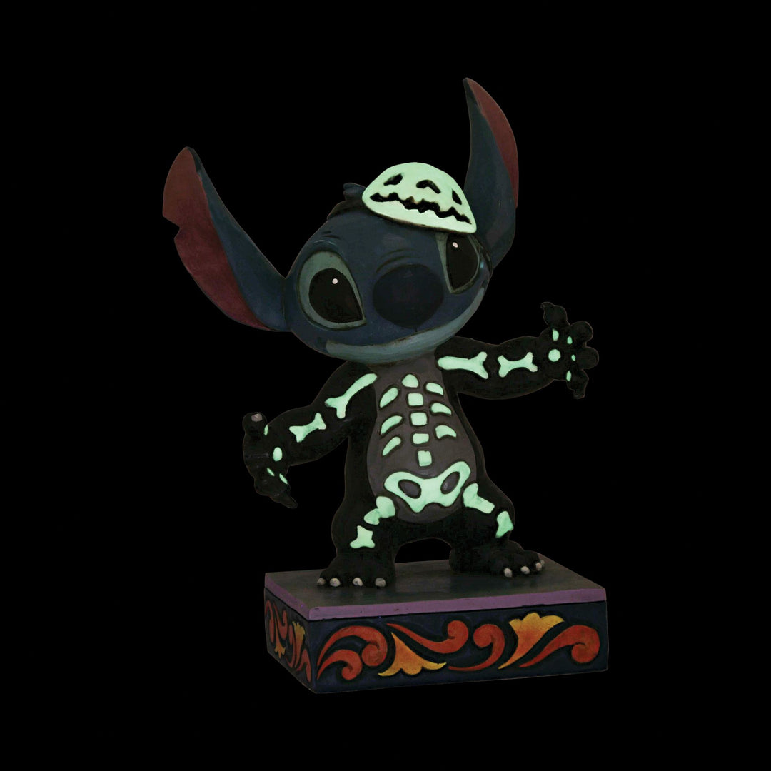 Stitch Skeleton Figurine - Disney Traditions by Jim Shore