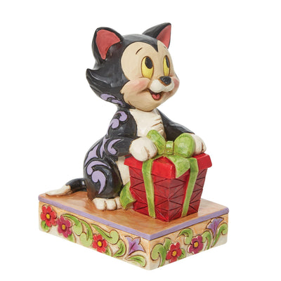 Festive Feline (Figaro Christmas Personality Pose) - Disney Traditions by Jim Shore - Jim Shore Designs UK