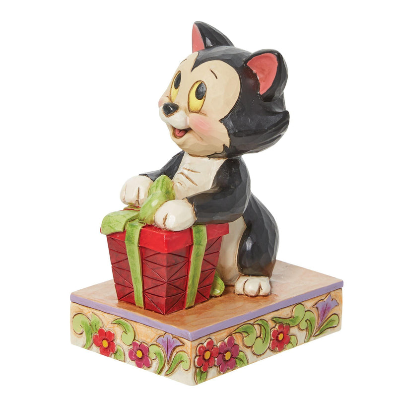 Festive Feline (Figaro Christmas Personality Pose) - Disney Traditions by Jim Shore - Jim Shore Designs UK