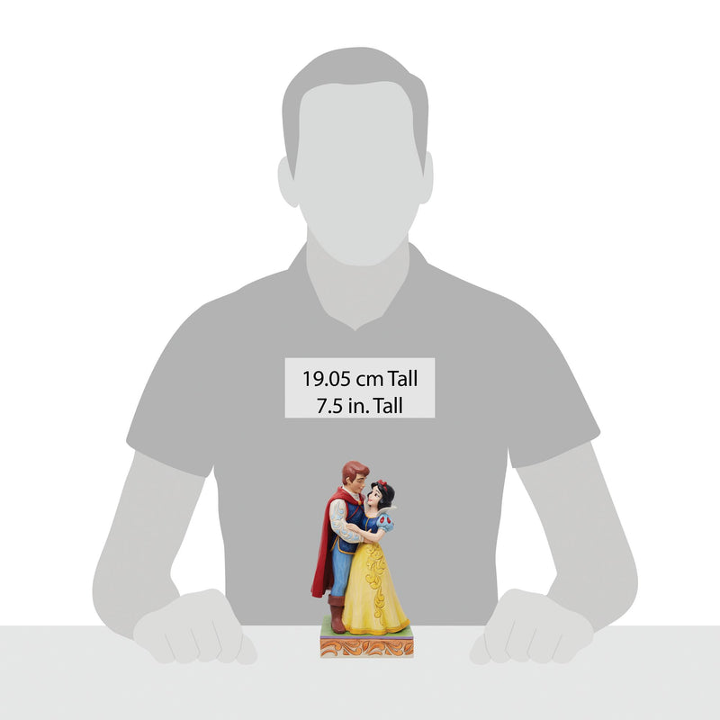 The Fairest Love (Snow White & Prince Love Figurine) - Disney Traditions by JimShore