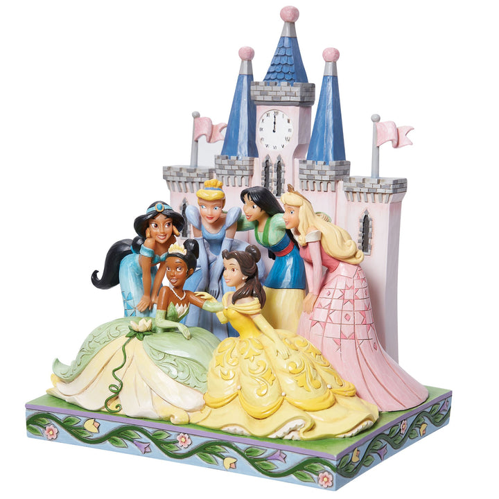 Beautiful and Brave (Princess Group Castle Figurine) - Disney Traditions by JimShore