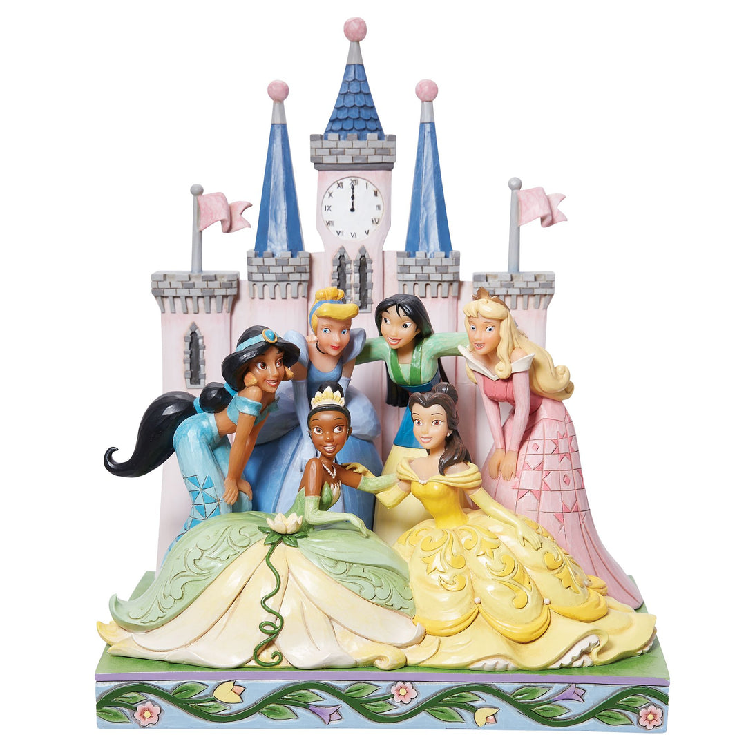 Beautiful and Brave (Princess Group Castle Figurine) - Disney Traditions by JimShore