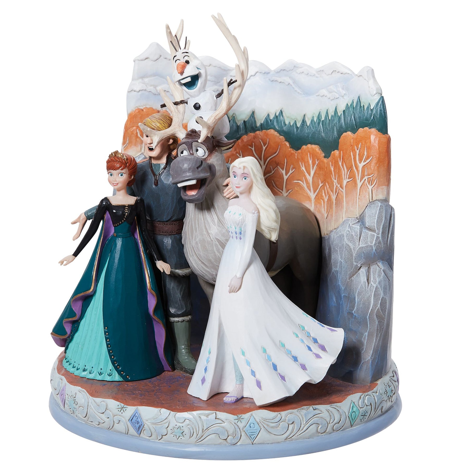 Connected Through Love (Frozen Carved by Heart) - Disney Traditions by Jim  Shore