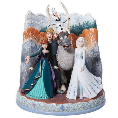 Connected Through Love (Frozen Carved by Heart) - Disney Traditions by Jim Shore