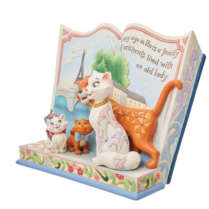 Long Ago in Paris (Aristocats Storybook Figurine) - Disney Traditions by Jim Shore