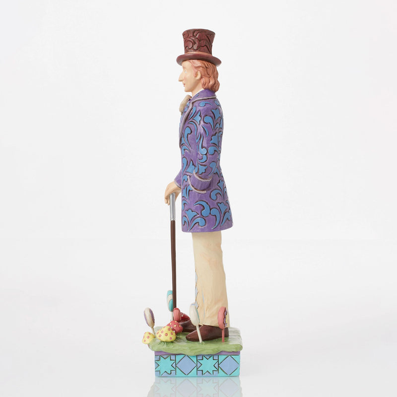 Willy Wonka with cane Figurine - Willy Wonka by Jim Shore